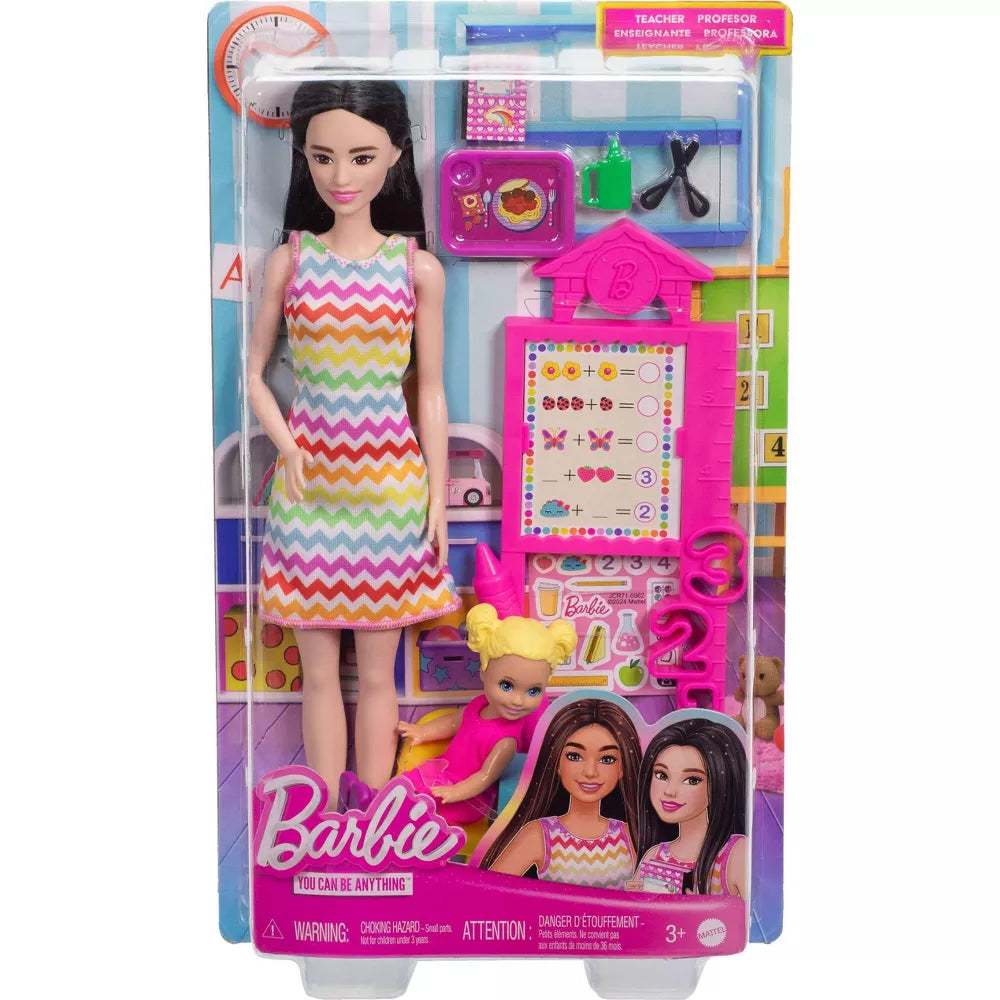 Barbie You Can Be Anything, Black Hair Teacher Playset