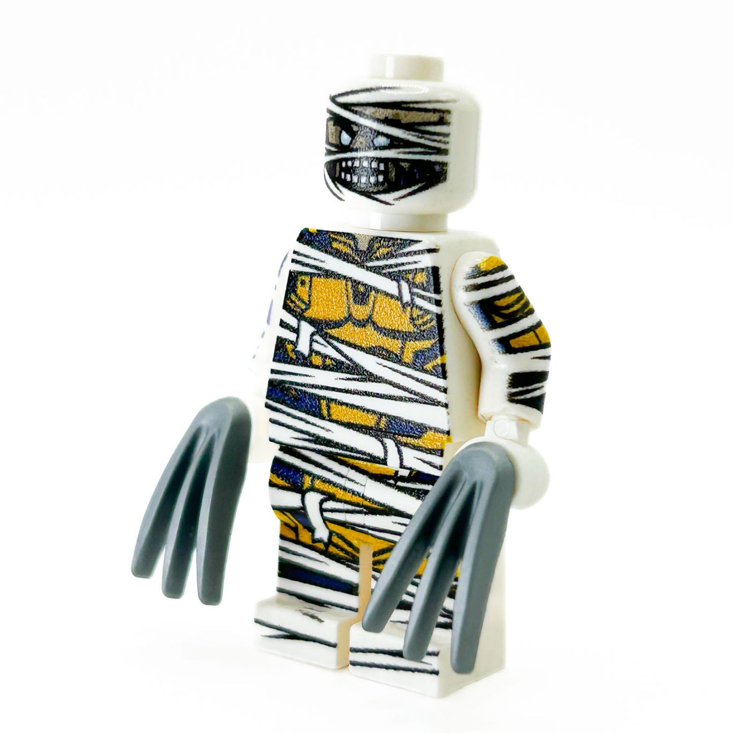 Custom Print Mummy Collectible Minifig Brick Figure, CLAWS
