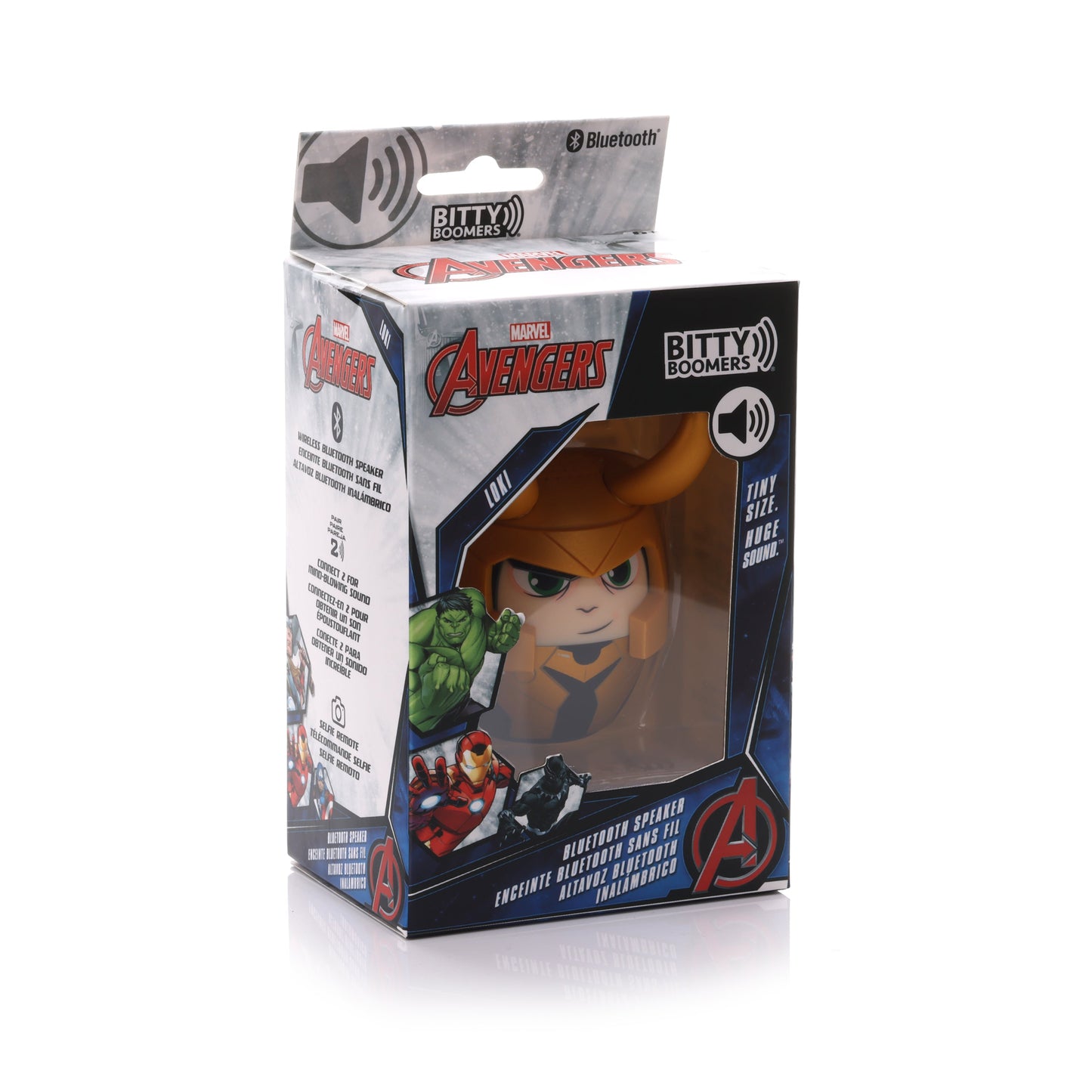 Bitty Boomers Wireless Bluetooth Speaker, Marvel Thor Loki