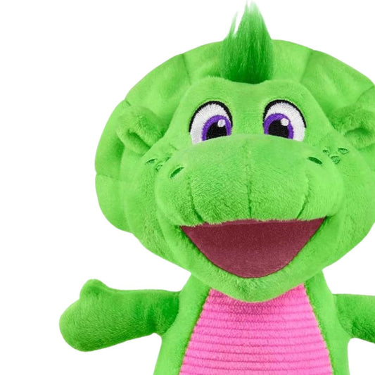 Fisher-Price Barney’s World 8" Inch Character Stuffed Animal Plush Toy, Baby Bop