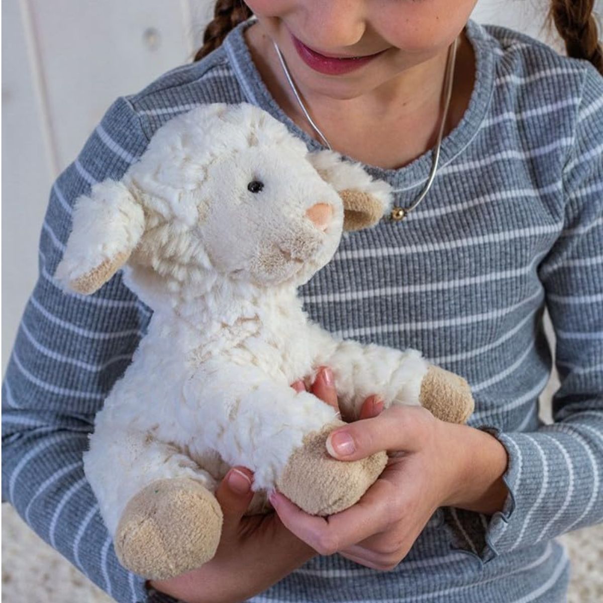 Mary Meyer Putty Collection 9" Inch Stuffed Animal Toy, Maggie Lamb