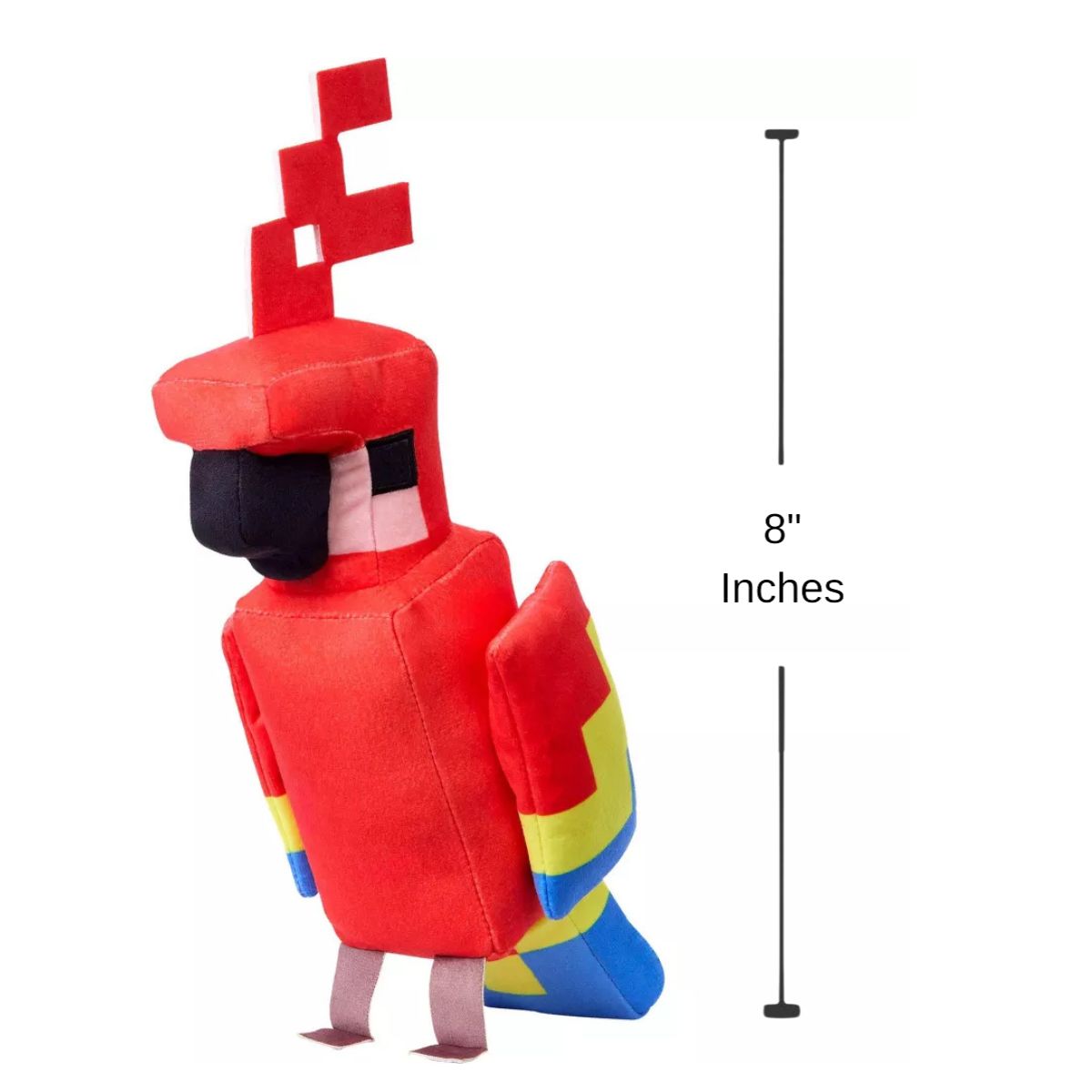 Minecraft Plush Character Dolls 8" Inch Stuffed Animal Plush Toy, Parrot