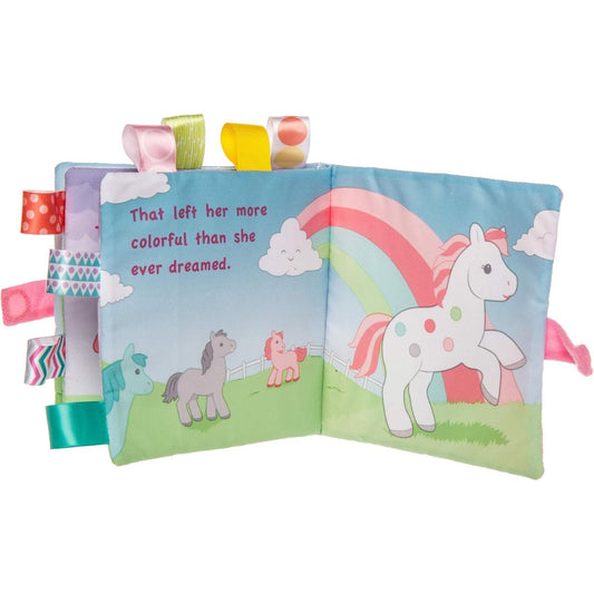 Mary Meyer Taggies 6" X 6" Inch Soft Book Activity Toy, Painted Pony