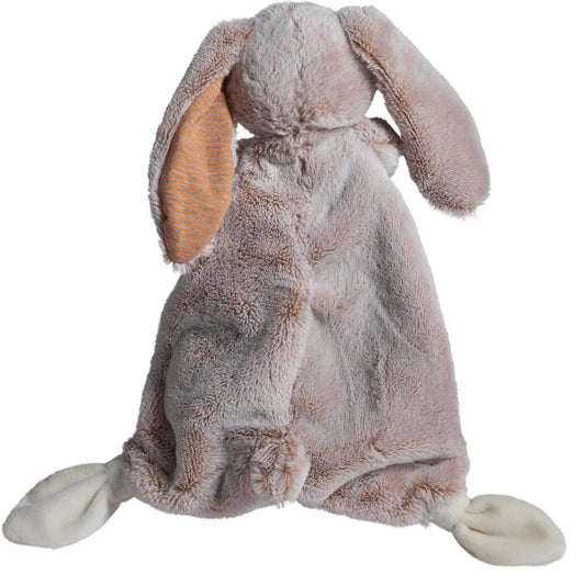 Mary Meyer Lovey Character 13" Inch Security Blanket Toy, Silky Tan Bunny