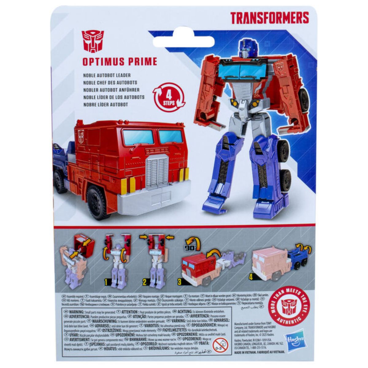 Transformers: Generations: Authentics Alpha Autobots Optimus Prime 7" Inch Action Figure