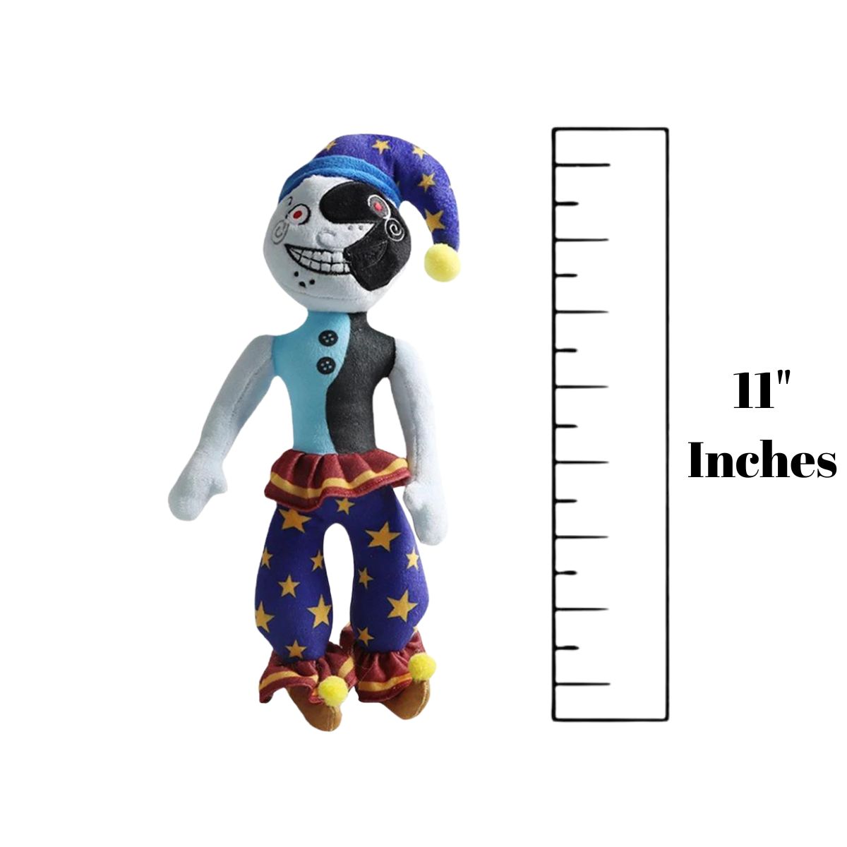 Five Night's at Freddy's Security Breach 7" Inch Stuffed Animal Plush Toy, Sun/Moon