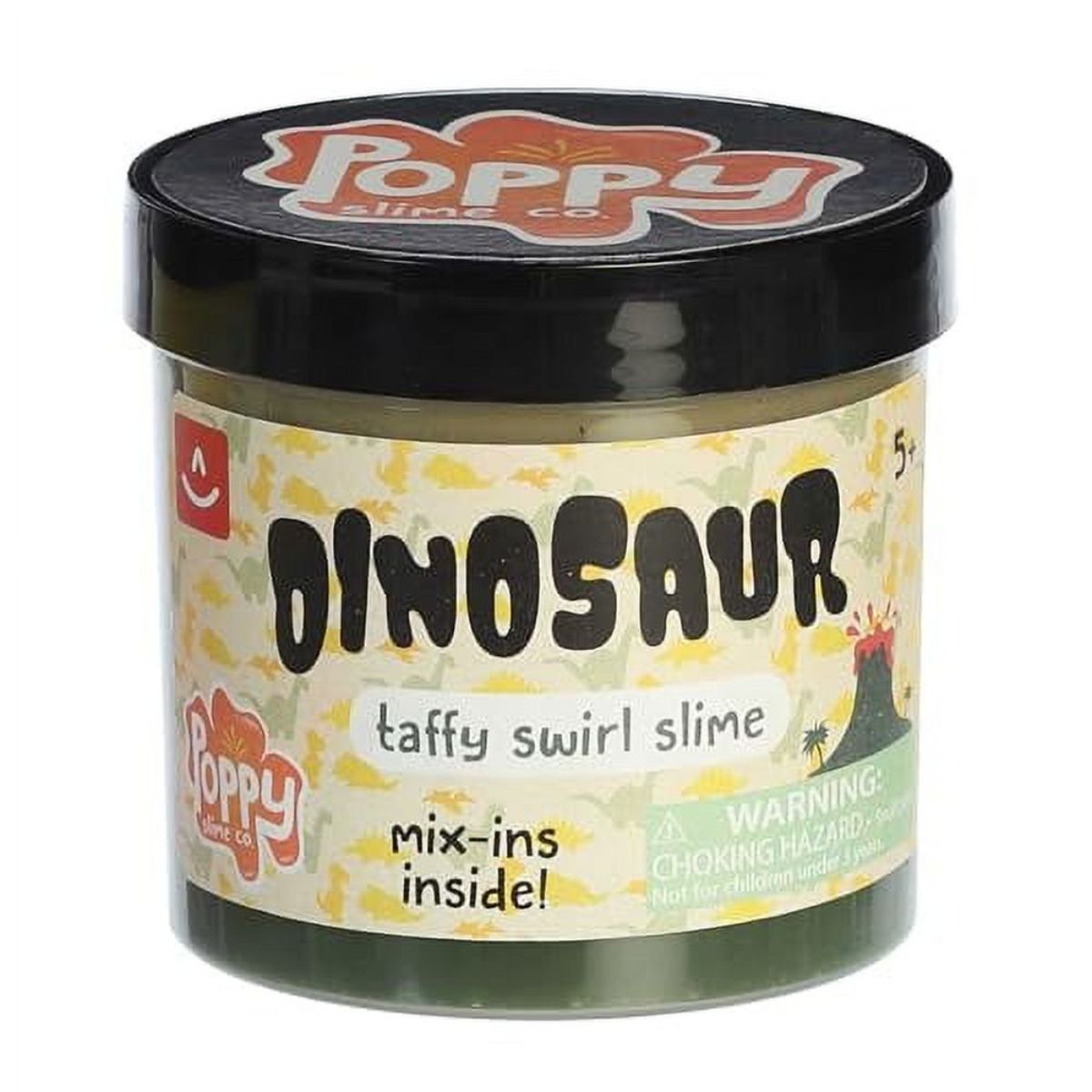 Aurora Toys Poppy Slime Co. Dinosaur Taffy Swirl Slime