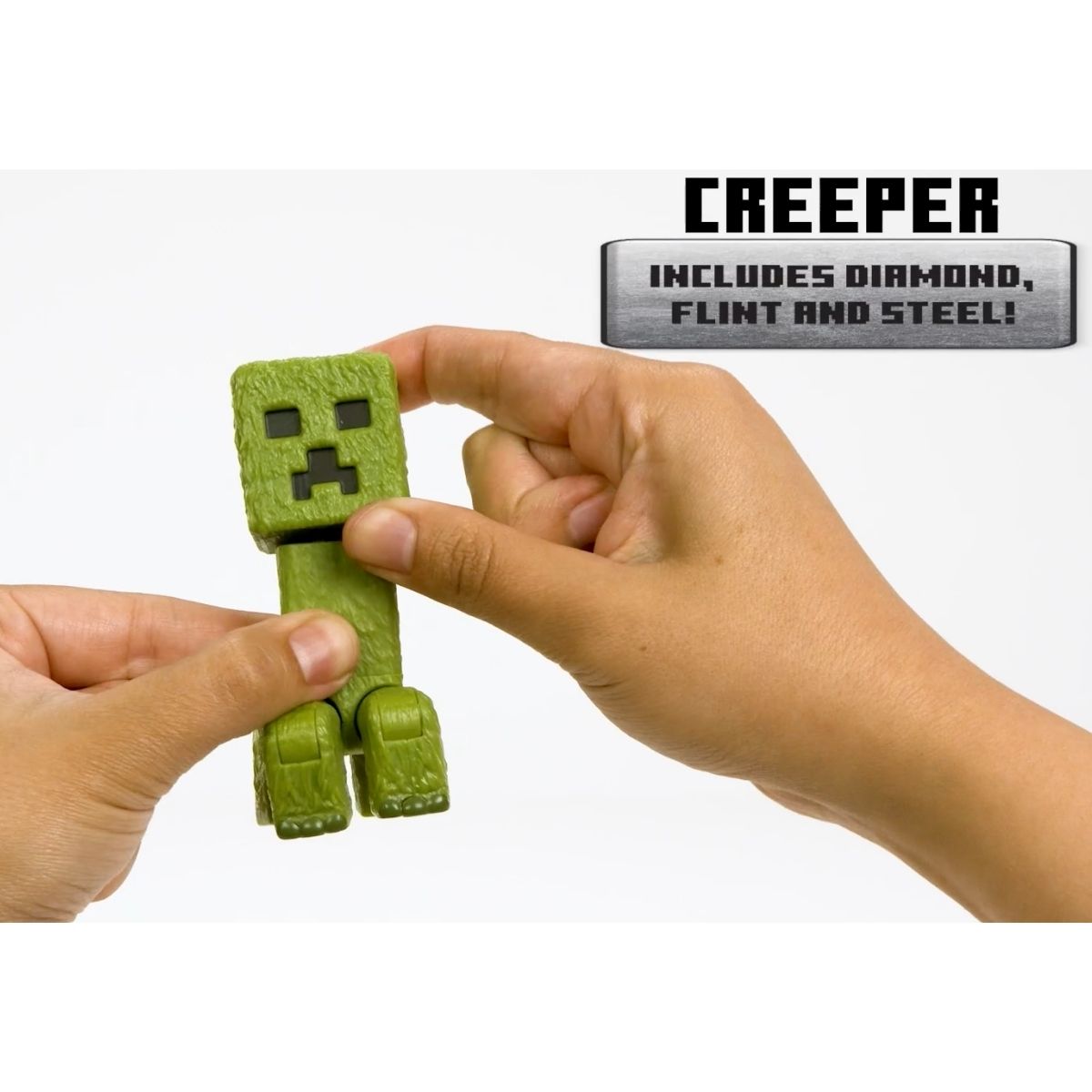Mattel A Minecraft Movie 4" Inch Creeper Action Figure & Accessories