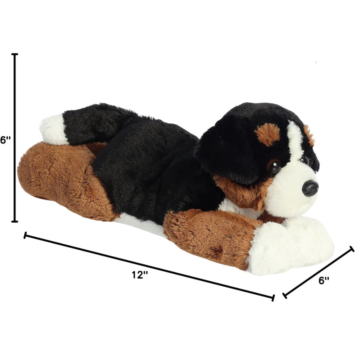 Aurora® Flopsie™ Bernie the Bernese Mountain Dog 12 Inch Stuffed Animal Plush
