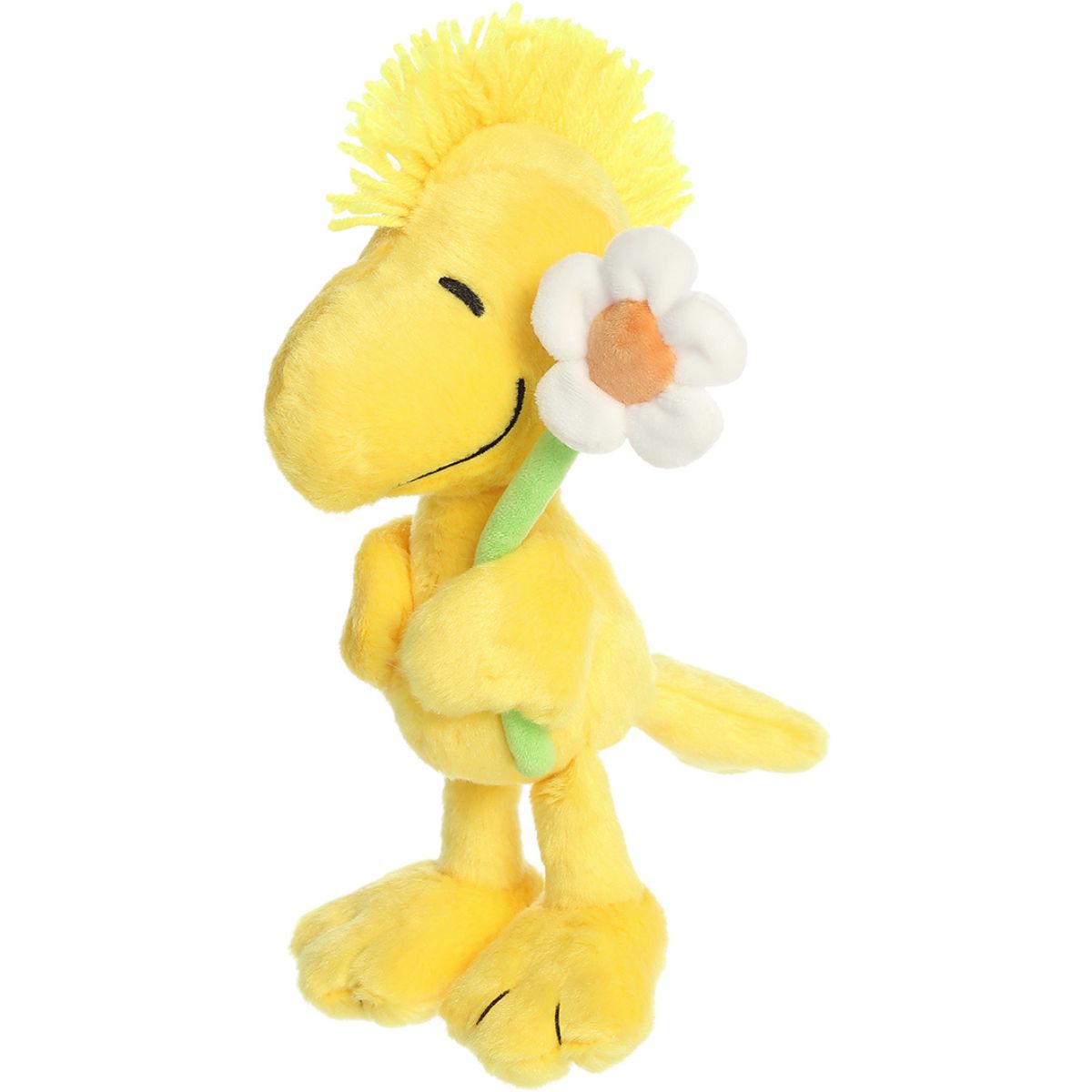 Aurora® Peanuts Woodstock with a Flower™ 8 Inch Stuffed Animal Toy