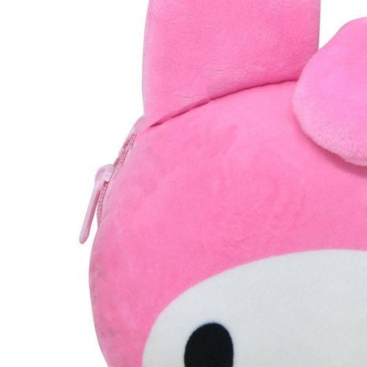 Hello Kitty and Friends My Melody 7" Inch Head Shaped Plush Handbag Purse