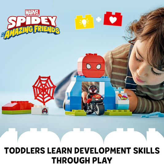 LEGO® DUPLO® Marvel Spin’s Motorcycle Building Kit 10424, 24 Pieces