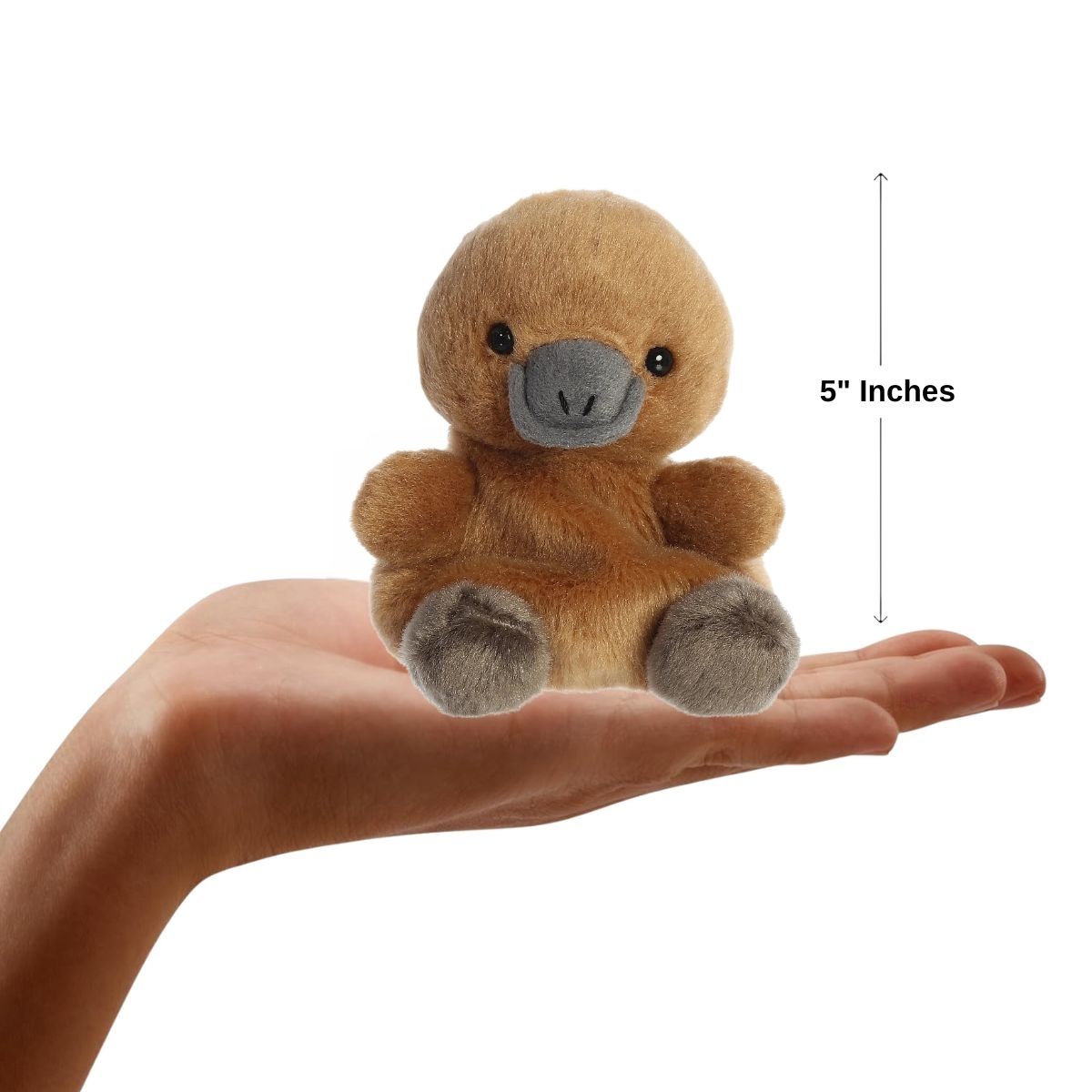 Aurora® Palm Pals™ Patty Platypus™ 5 Inch Stuffed Animal Toy #1-075 Forest