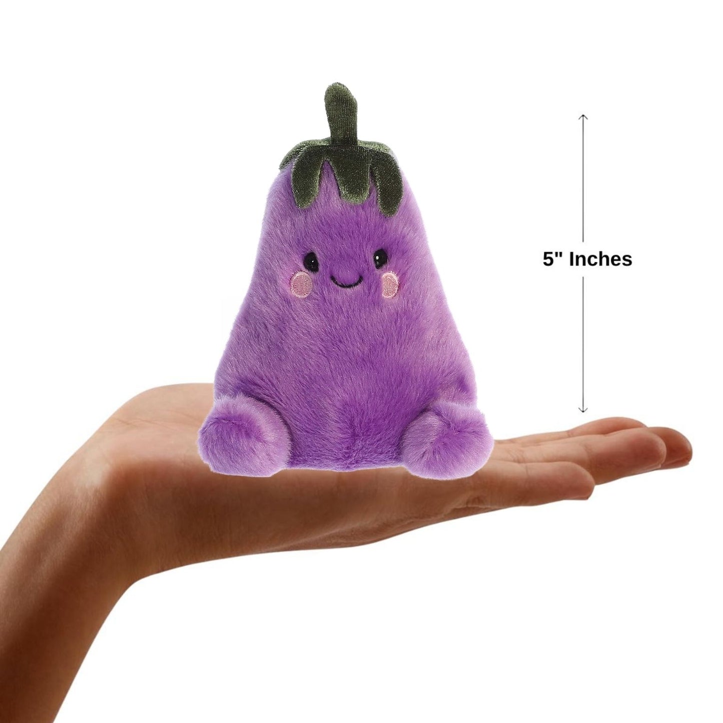 Aurora® Palm Pals™ Aubrey Eggplant™ 5 Inch Stuffed Animal Toy #1-159 Cravings
