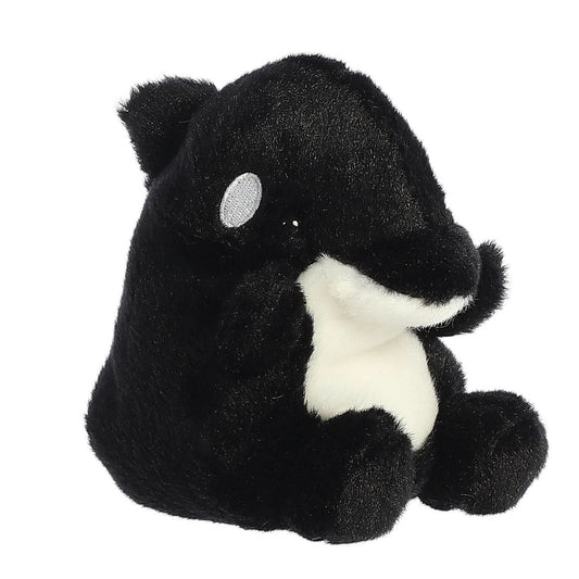 Aurora® Palm Pals™ Juneau Orca™ 5 Inch Stuffed Animal Toy #1-111 Aquatic