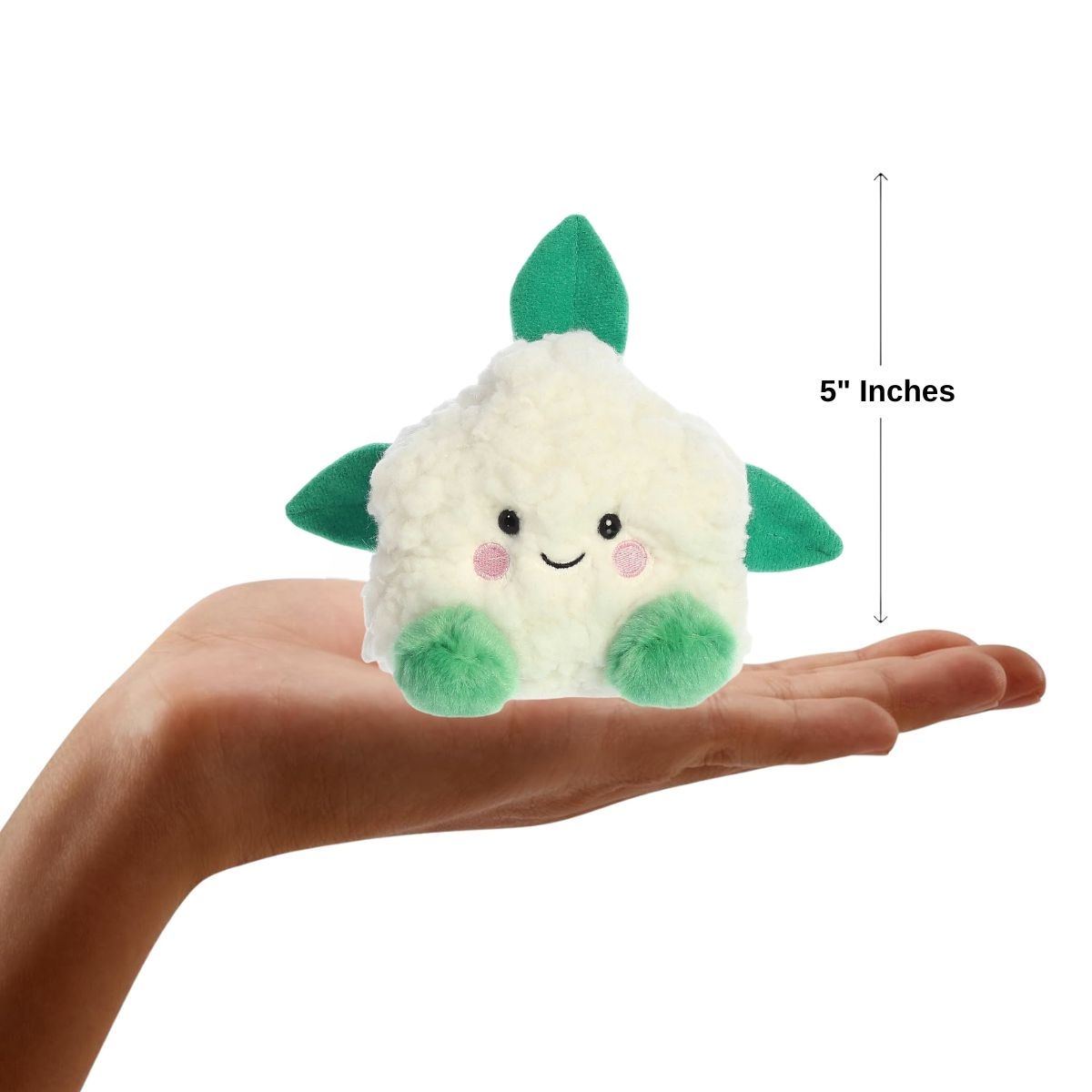 Aurora® Palm Pals™ Kelly Cauliflower™ 5 Inch Stuffed Animal Toy #1-175 Cravings