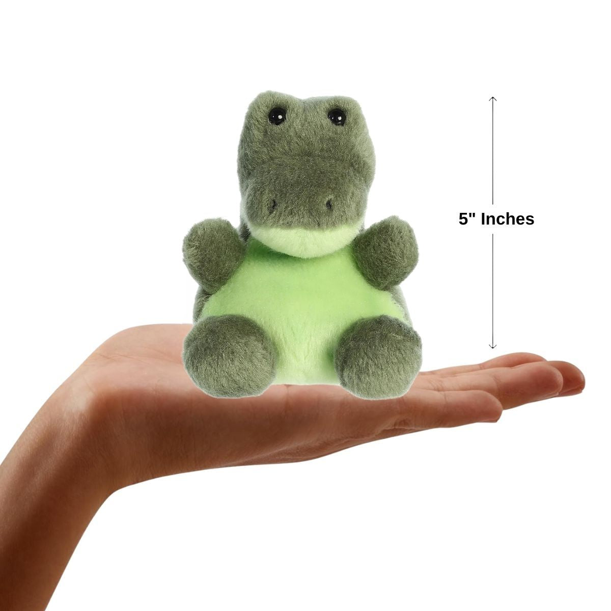 Aurora® Palm Pals™ Scales Alligator™ 5 Inch Stuffed Animal Toy #1-083 Aquatic