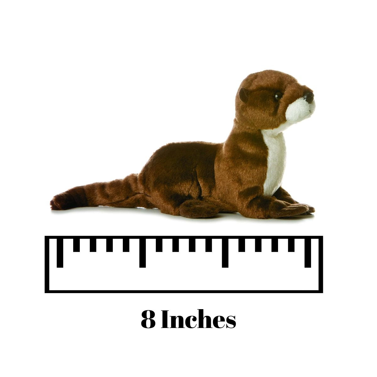 Aurora® Mini Flopsie™ Sliddy the Otter™ 8 Inch Stuffed Animal Plush