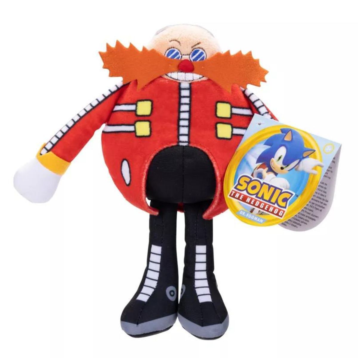 Sonic The Hedgehog Plush 9-Inch Dr. Eggman Collectible Toy