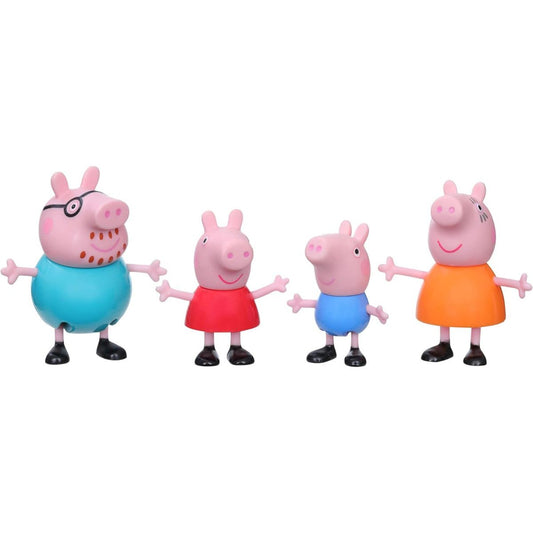 Peppa Pig Peppa's Family Figure 4-Pack Toy