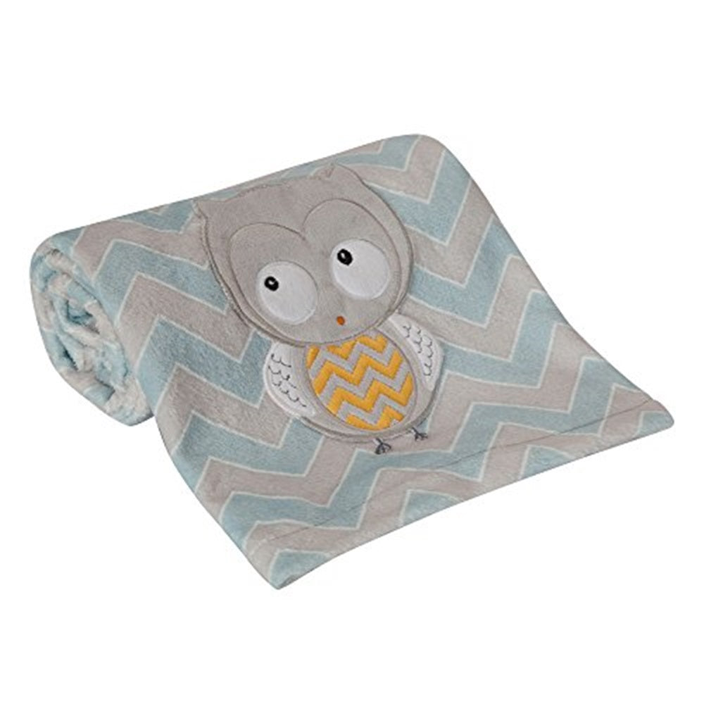 Lambs & Ivy Night Owl Happi by Dena Blanket GOODIES FOR KIDDIES