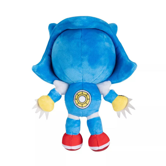 Back view thumbnail of Metal Sonic 9-inch plush toy standing.