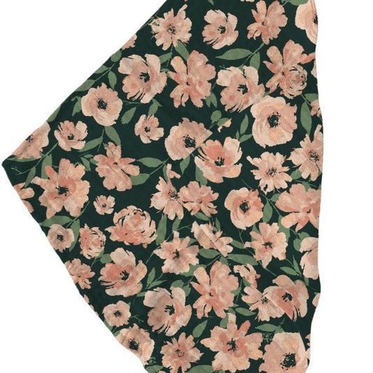 Newcastle Classics Canyon Sunset Flowers 100% Bamboo Cotton Blanket Teether