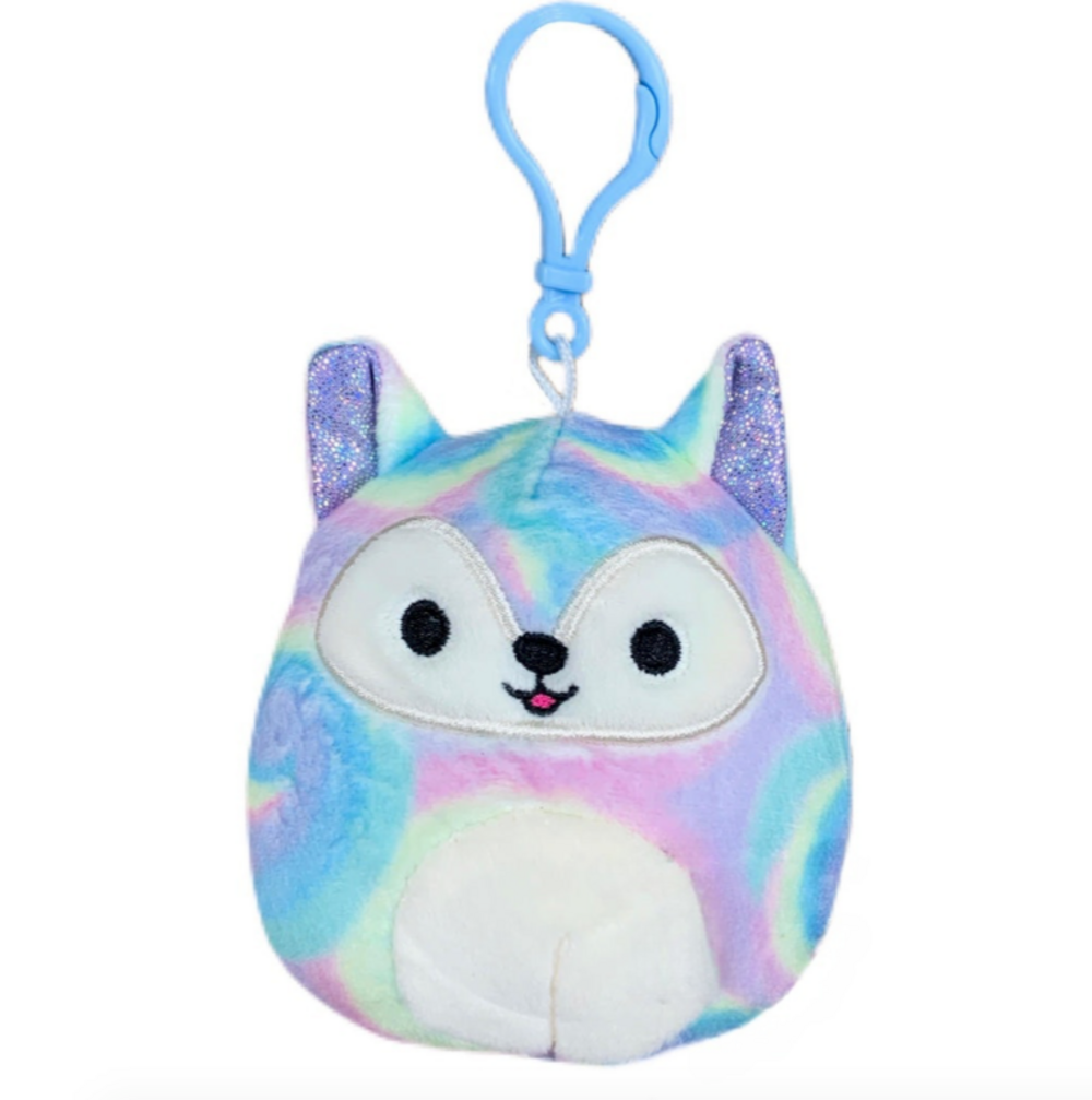 Squishmallow FARRYN The Fawn 3.5 Clip, Baby Blue Deer Sassy Squad