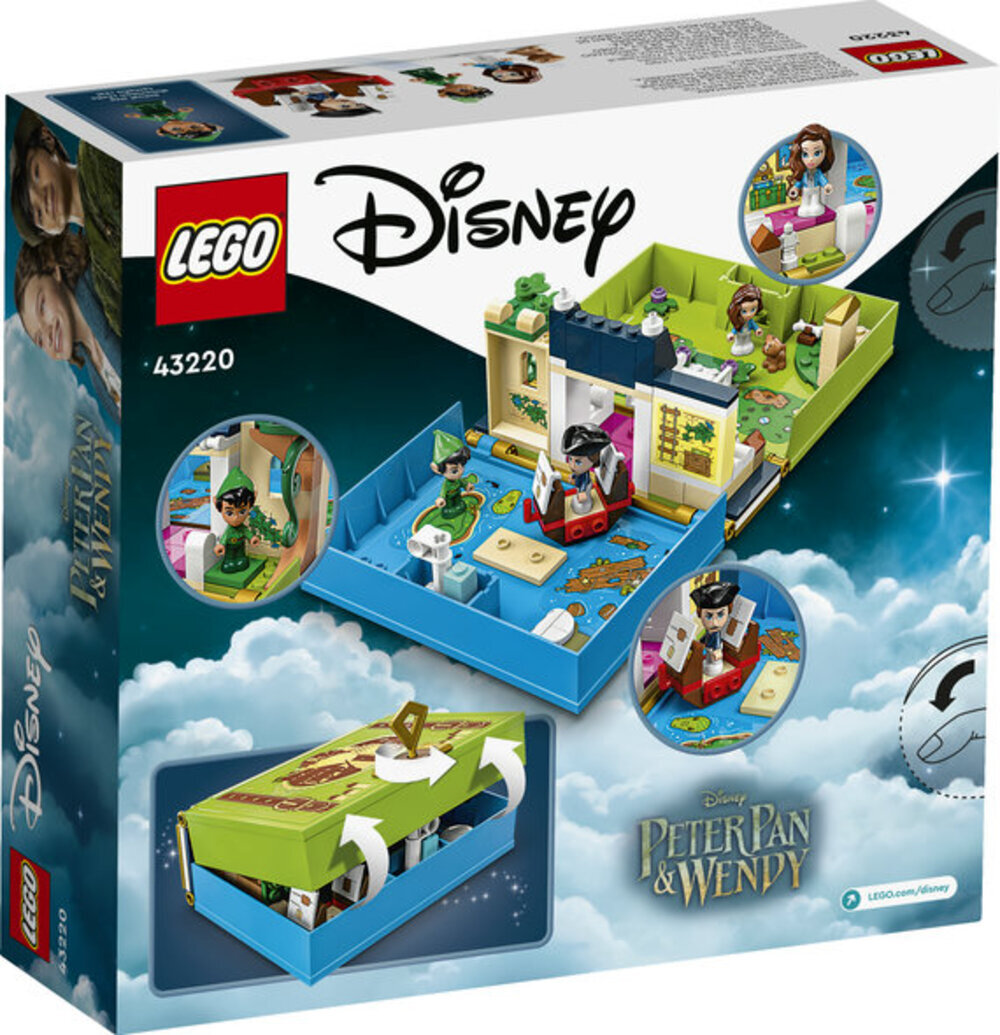 LEGO® Disney Peter Pan & Wendy's Storybook 43220 Building Kit Ages