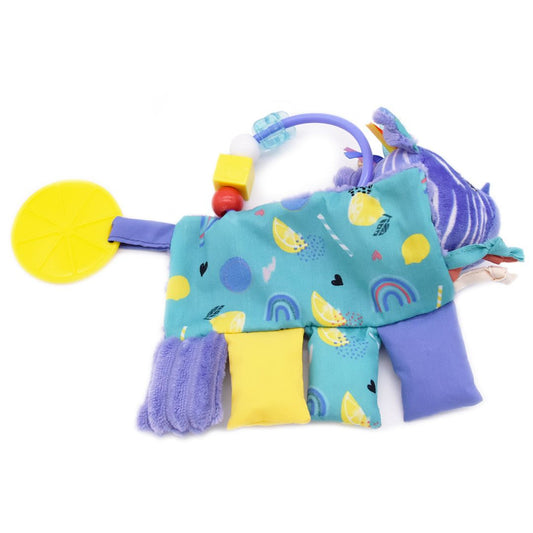 Les Deglingos Baby Activity Rattle, Kiprokos the Zebra