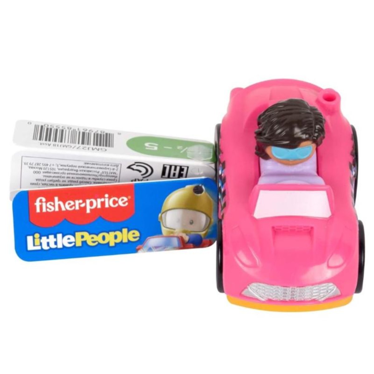 little people pink car