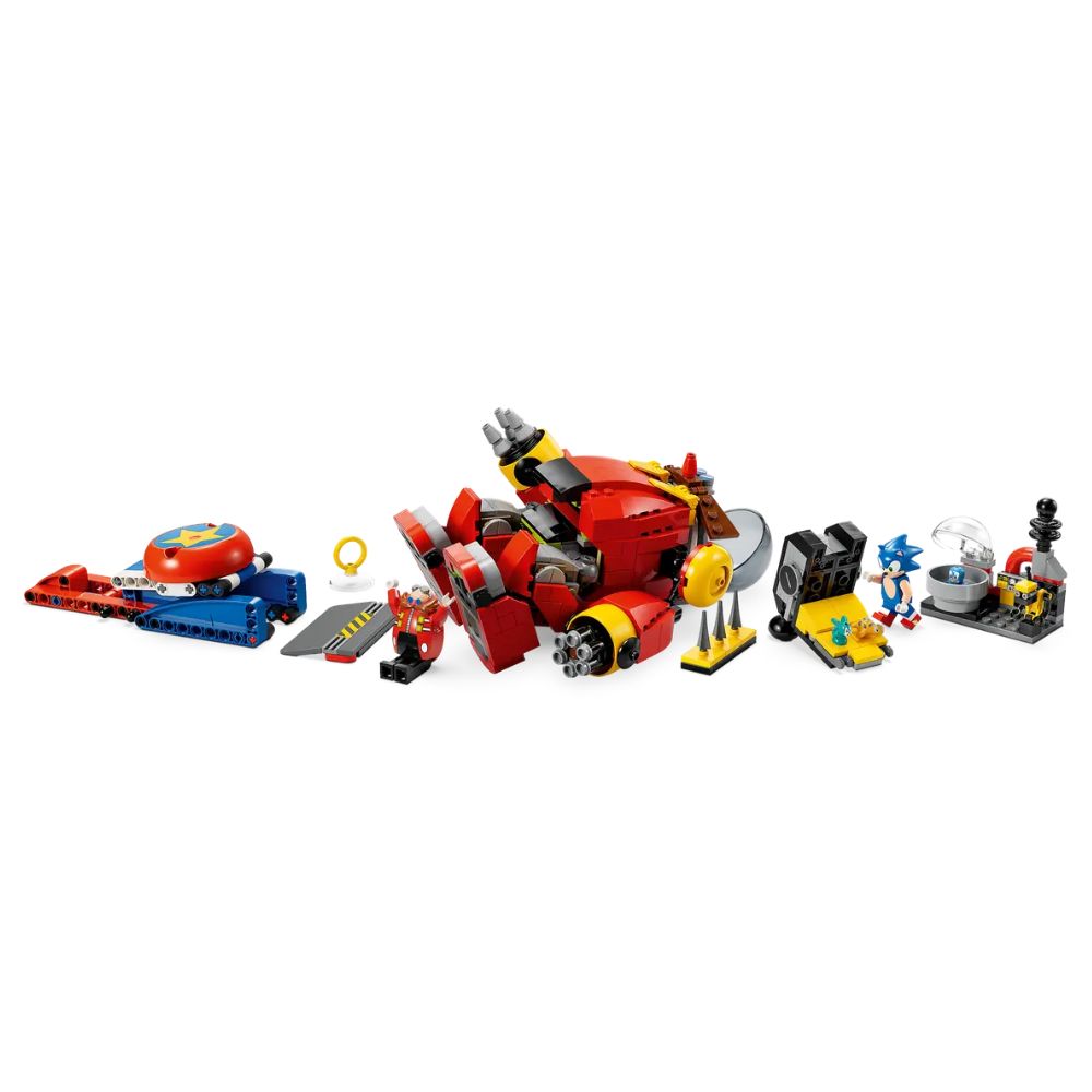 LEGO Sonic the Hedgehog Sonic vs. Dr. Eggman's Death Egg Robot Toy