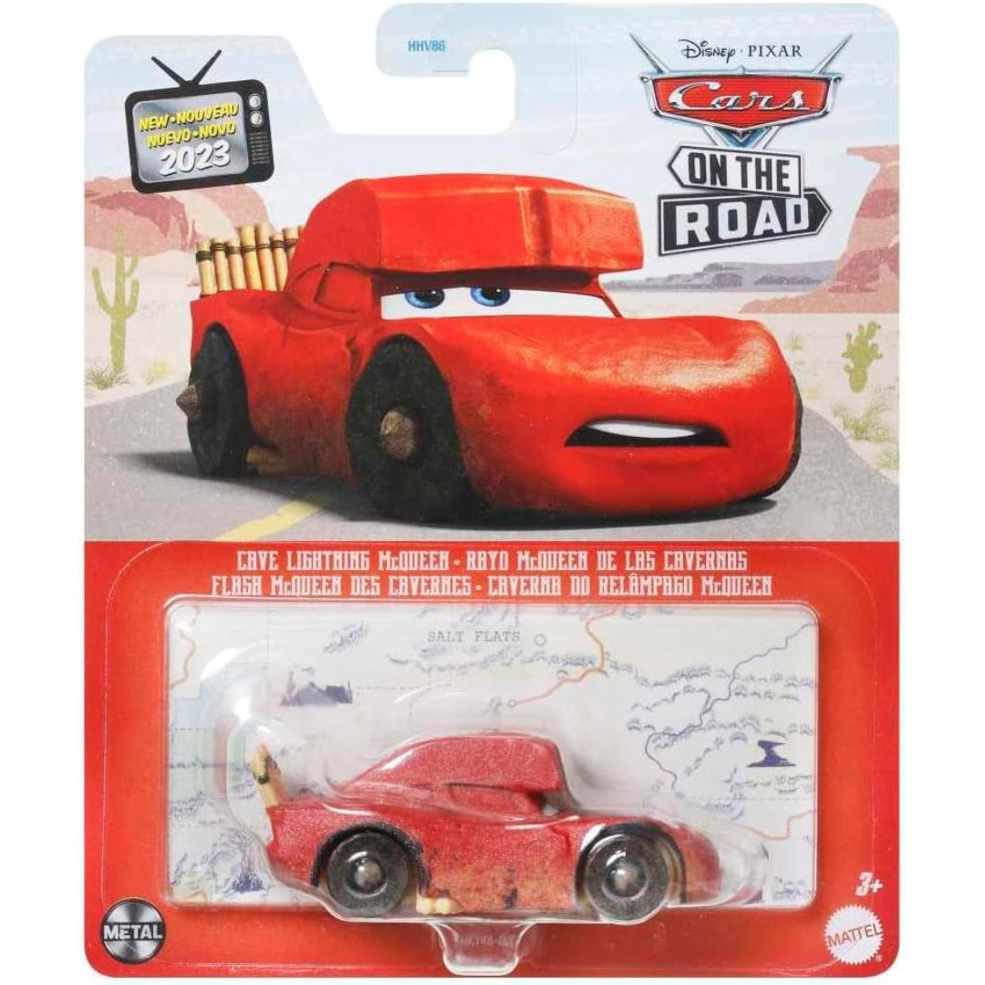 Disney Pixar Cars Cave Lightning McQueen Die-Cast Play Vehicle Car, Scale 1:55