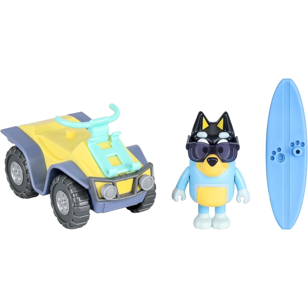  Bluey and Friends 4 Pack of 2.5-3 Poseable Figures