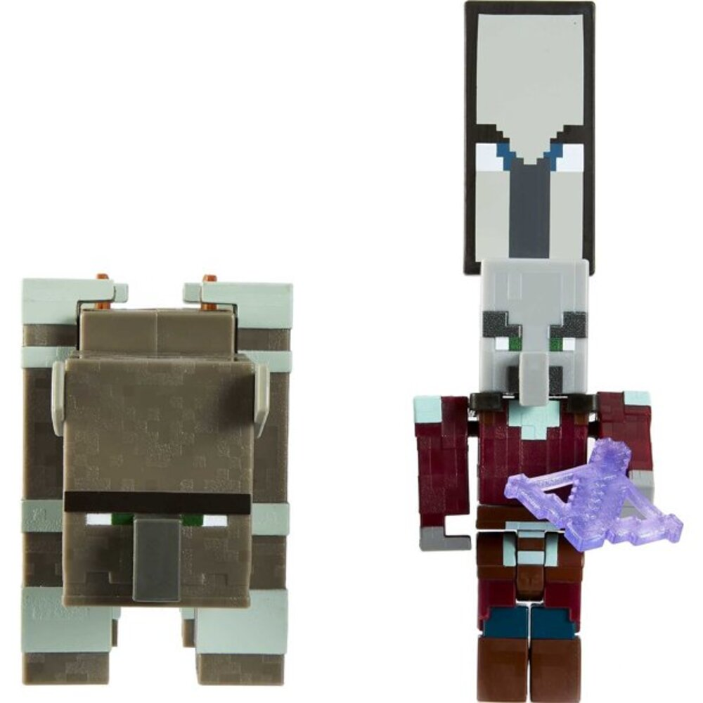 Mattel Minecraft Craft a Block 2 Pk Character Action Figures Based