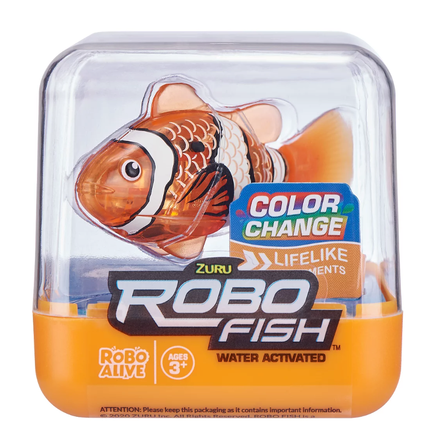 Robo alive fish 2024 tank