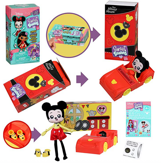 Disney Sweet Seams Mystery Doll & Playset - Mickey Mouse (1 Pack)