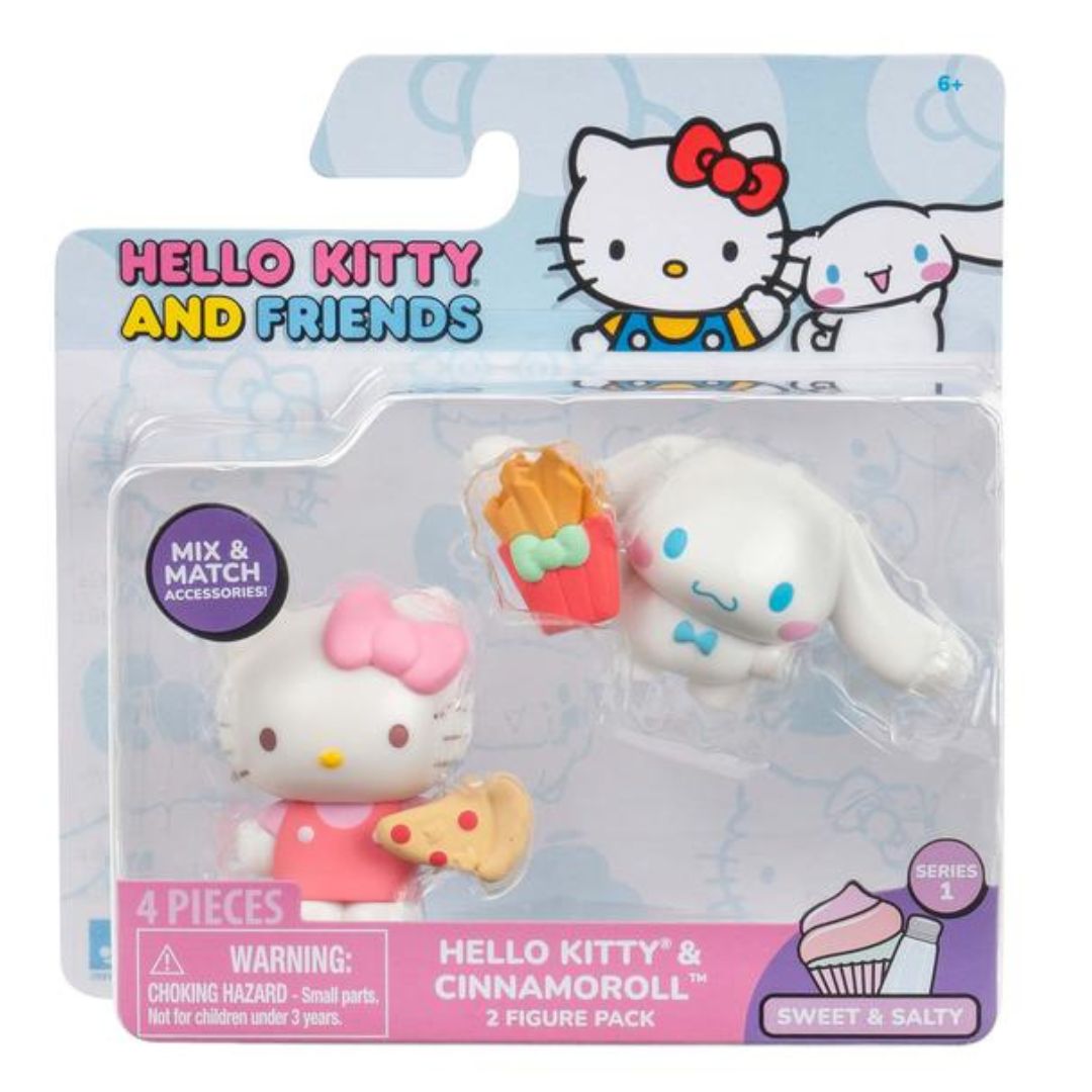 Hello Kitty outlets 2 1/2-Inch Bundle Hello kitty Figures