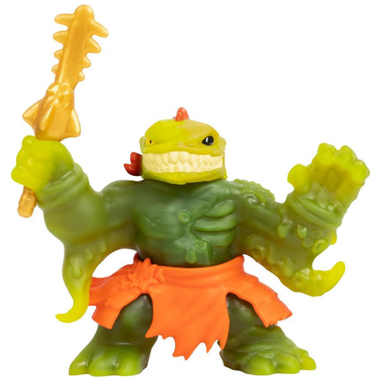 Heroes of Goo Jit Zu Cursed Goo Sea Ill EEL Color Changing Face Action Figure Hero Toy