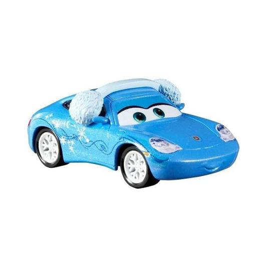 Disney Pixar Cars Wintertime Cruisers Scale 1:55 Die-Cast Car Vehicle, Sally