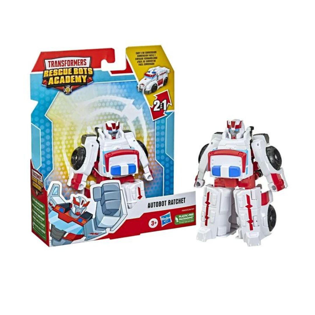 Transformers Rescue Bots Academy Autobot Ratchet Converting Toy, 4.5-I –  GOODIES FOR KIDDIES