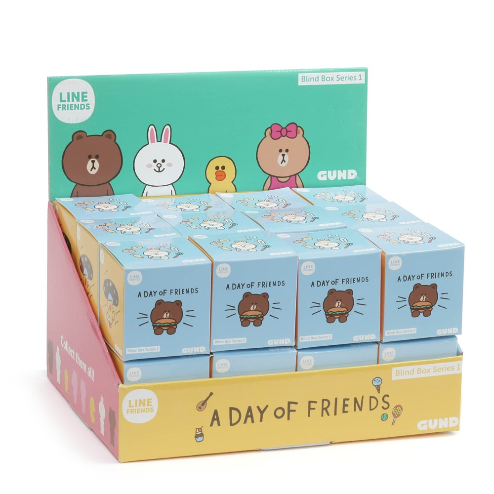 GUND Line Friends Blind Box Series 1 (1 Piece, Styles May Vary)