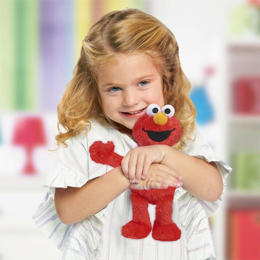 Just Play Sesame Street Friends Elmo 8 Inch Stuffed Animal Plush Toy, Ages 18 Months+