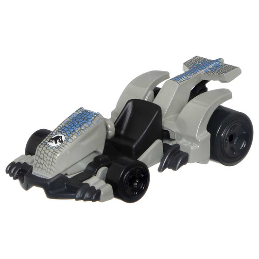 Hot Wheels Jurassic Park Velociraptor 'Beta' Dino Character Car, 1:64 Scale Toy Collectible