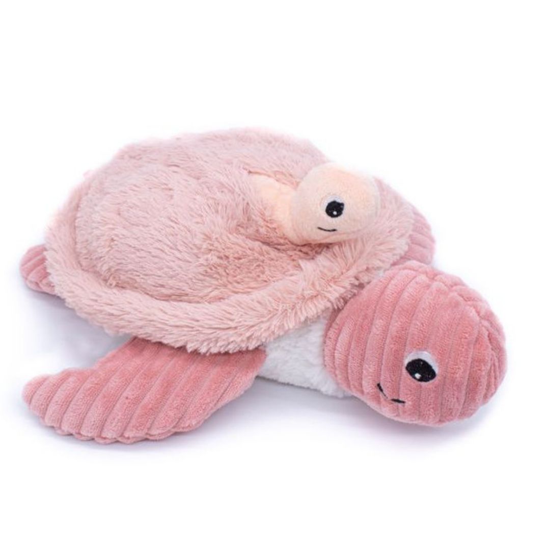 Les Deglingos Ptipotos Savenou Mama & Baby Pink Turtle Plush – GOODIES FOR  KIDDIES