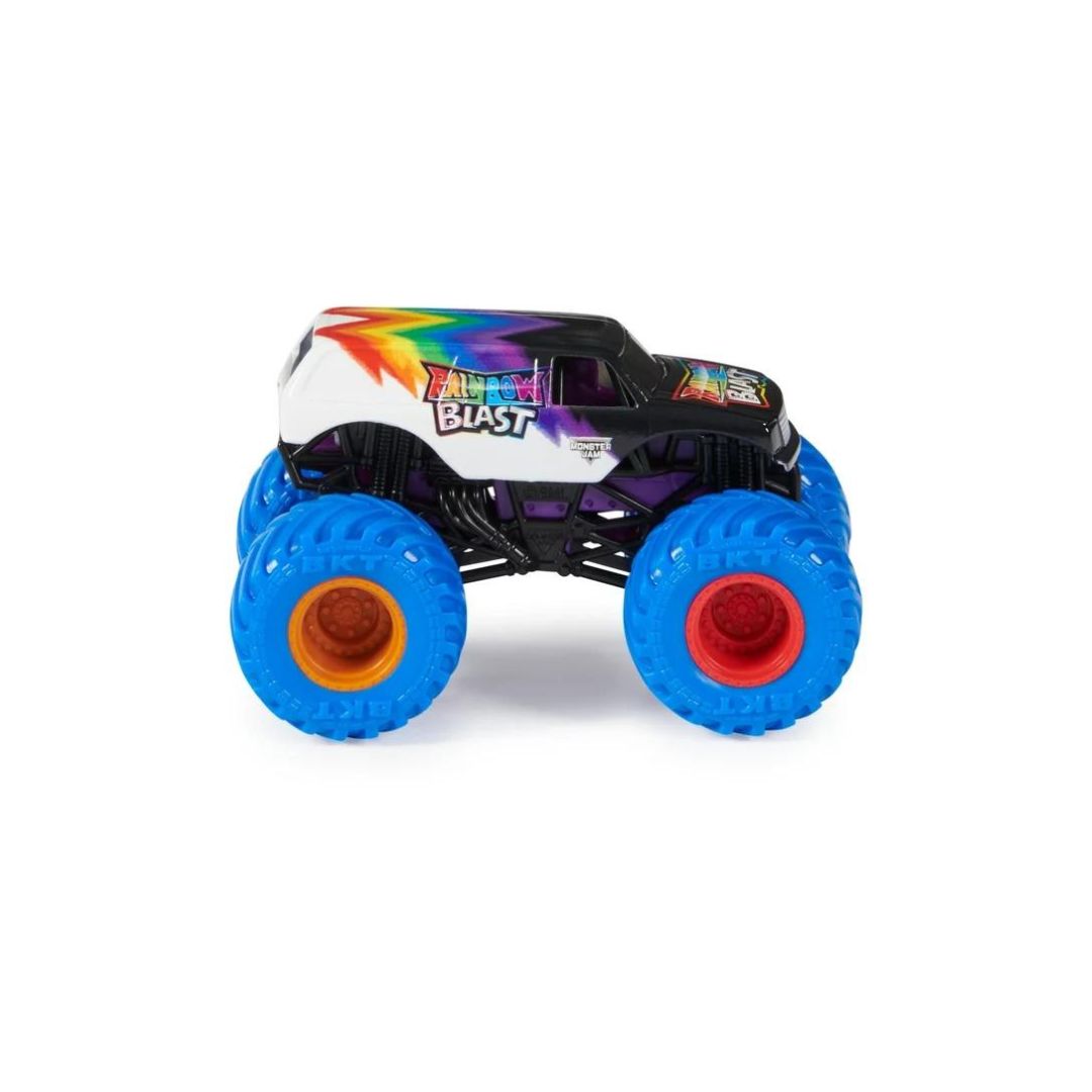 Monster Jam 2023 Spin Master 1:64 Diecast Truck Series 30 Alternate  Dimensions Rainbow Blast