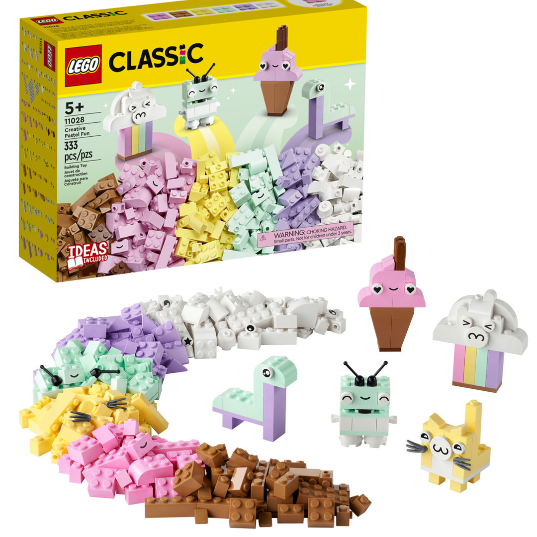 LEGO Classic Creative Pastel Fun 11028 Unboxing, Build, & Review 