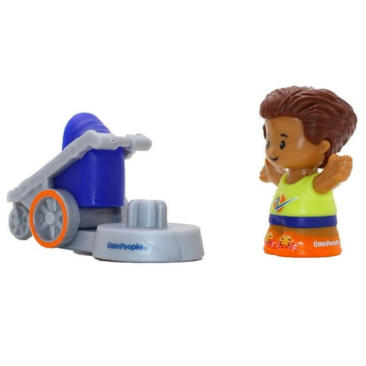 Fisher-Price Little People 2 Pack Action Figure Toy, Dad and Stroller Set