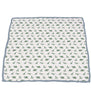 Newcastle Classics Green Dinosaurs and Blue Fog 100% Soft Muslin Cotton Blanket 47