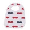 Newcastle Classics Things That Go 100% Soft Muslin Cotton 3 Pack Snap Bibs 12